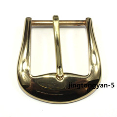 Solid Brass Belt Buckle Men&rsquo;s Pin Belt Buckles Fits For 1.5 inches Belt Gift