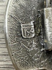 Vintage Great American Buckle Co Hi Ballin Truck Belt Buckle 1976 USA Metal