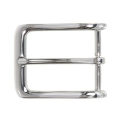 1 3/8&Prime; (33 mm) Nickel Free Single Prong Rectangular Belt Buckle