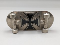 Silverstar 2004 Iron Cross Skateboard Belt Buckle