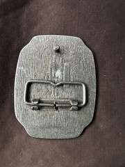 Liberty Collection Silver Tone 100 Years of Liberty Belt Buckle..