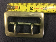 Vintage 70&rsquo;s Style Belt Buckle Made in England Double