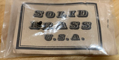 1980&rsquo;s AM General A proud Heritage Militery Solid Brass Belt Buckle New In Bag
