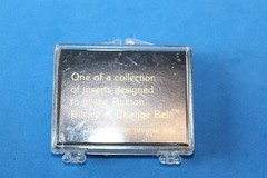 buckle X-change X change exchange belt buckle insert, link, add-on by Buxton Co