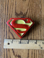 ☄️SUPERMAN 💥Belt Buckle Classic Logo DC Comics s08 GTO