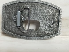 Lou&rsquo;s Bar BELT BUCKLE Poker & Liquor with Bottle Opener