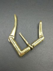🌟 Brass Quick Release Belt Pin Buckle for 1.5&Prime; Belt Buckles for Firemen -Lot