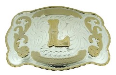NEW MEN WOMEN INITIAL LETTER A-Z WESTERN COWBOY COWGIRL RODEO TEXAS BELT BUCKLES