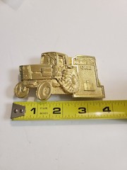 International Harvester The New Number 1 Gold Spec-Cast Belt Buckle LIMITED