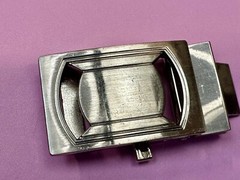 See Through Replacement Ratchet Style Vintage Belt Buckle
