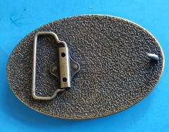 I LOVE ❤️ MUFF DIVING Epoxy PHOTO BUCKLE & Black Belt. New