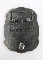 John Deere Montana Silversmiths Scalloped Duo Attitude Buckle