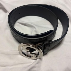 GUCCI Pre-Owned Joe Wide Leather Belt