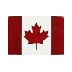 Enamel Leaf Canada Flag Vintage Belt Buckle Boucle de Ceinture also Stock in US