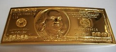 MEN&rsquo;S FASHION GOLD FINISH $100 METAL CASUAL BUCKLE TO WEAR WITH BELT (NO BELT)