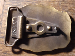 Oden Tom Belt Buckle 3 X 2 1/4