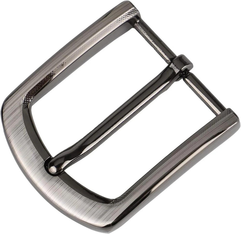 1.5 Inches (38-40 mm) Belt Buckle Single Prong Square Replacement Buckle for Men