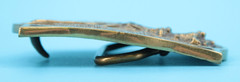 VTG 80s Kansas Wheat Farmer Commemorative Brass Belt Buckle Combine Horses