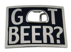 Big Bottle Opener Belt Buckle Men Women Halloween Tattoo Skull Western Rodeo
