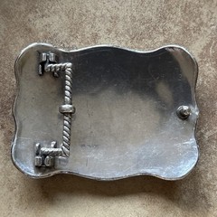 Ariat Logo Belt Buckle EUC