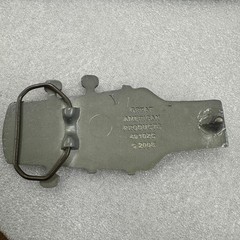 Great American Products 2008 Guitar Headstock Belt Buckle Black