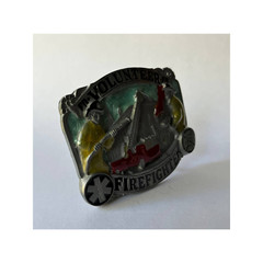 Volunteer Firefighter Belt Buckle Fire Rescue Fire Department