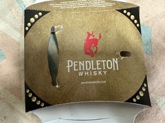 2024 Pendelton Whiskey Buckle Gold Bronze Bronco Bull Leather Belt Large 34 – 44