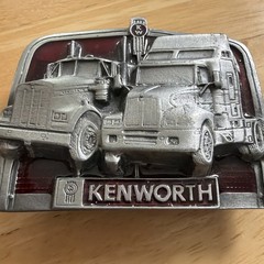 Belt Buckle Kenworth Truck 9×7.5cm Suit Belt Width 4cm