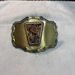 Unique Belt Buckle Mixed Stones Estate