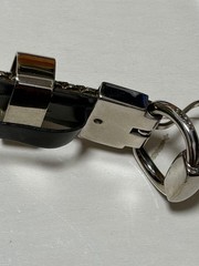 GUCCI Pre-Owned Silver Thin Leather Belt