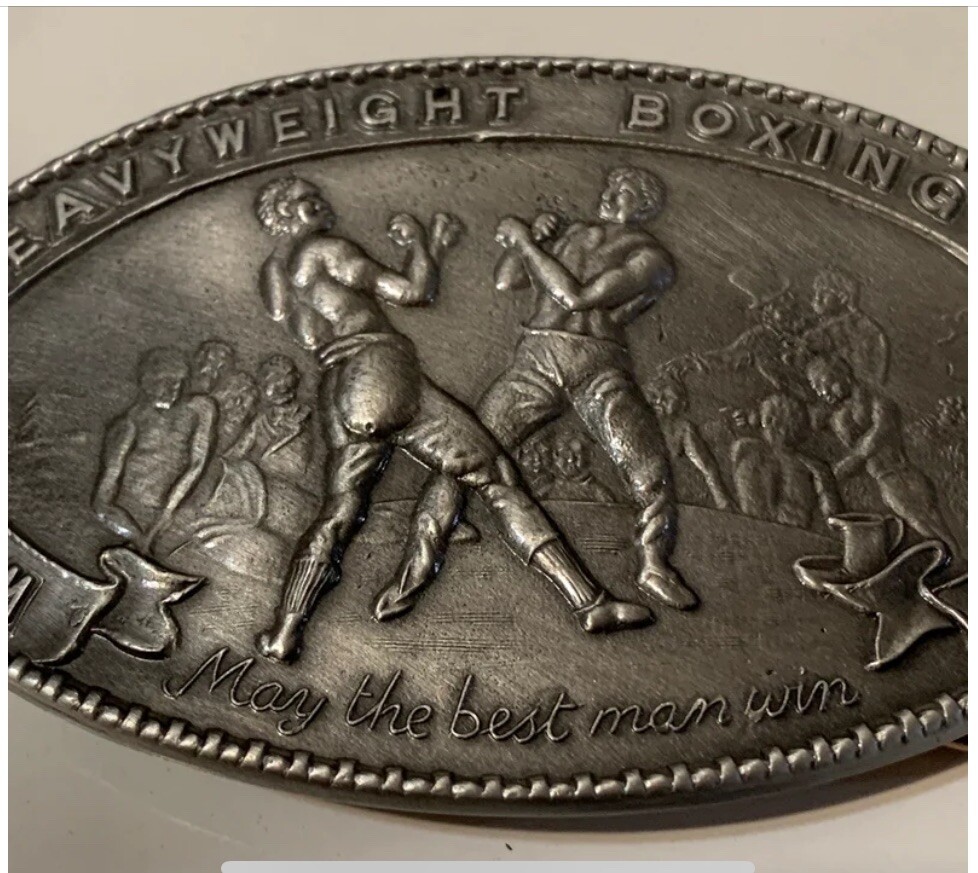 Boxing Belt Buckle Metal Heavyweight