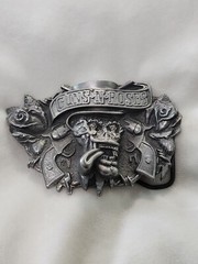 Guns N Roses Belt Buckle The Brockum Collection Made In U.S.A. VINTAGE