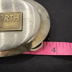 Vintage Kenworth Trucks Logo Belt Buckle Western Trucker Style