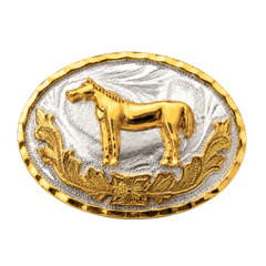 Horse Farm Ranch Equestrian Western Cowboy Belt Buckle Buckles