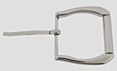 Stainless Steel Belt Buckle Men Pin Belt Buckles Fits For 1.5 inches Belt Silver