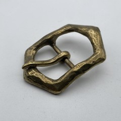 Antique Copper Casted Buckle,Retro Brass Plain Buckle