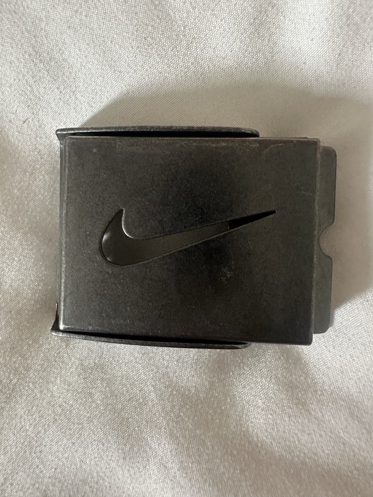 Nike Swoosh Metal Belt Buckle with Bottle Opener