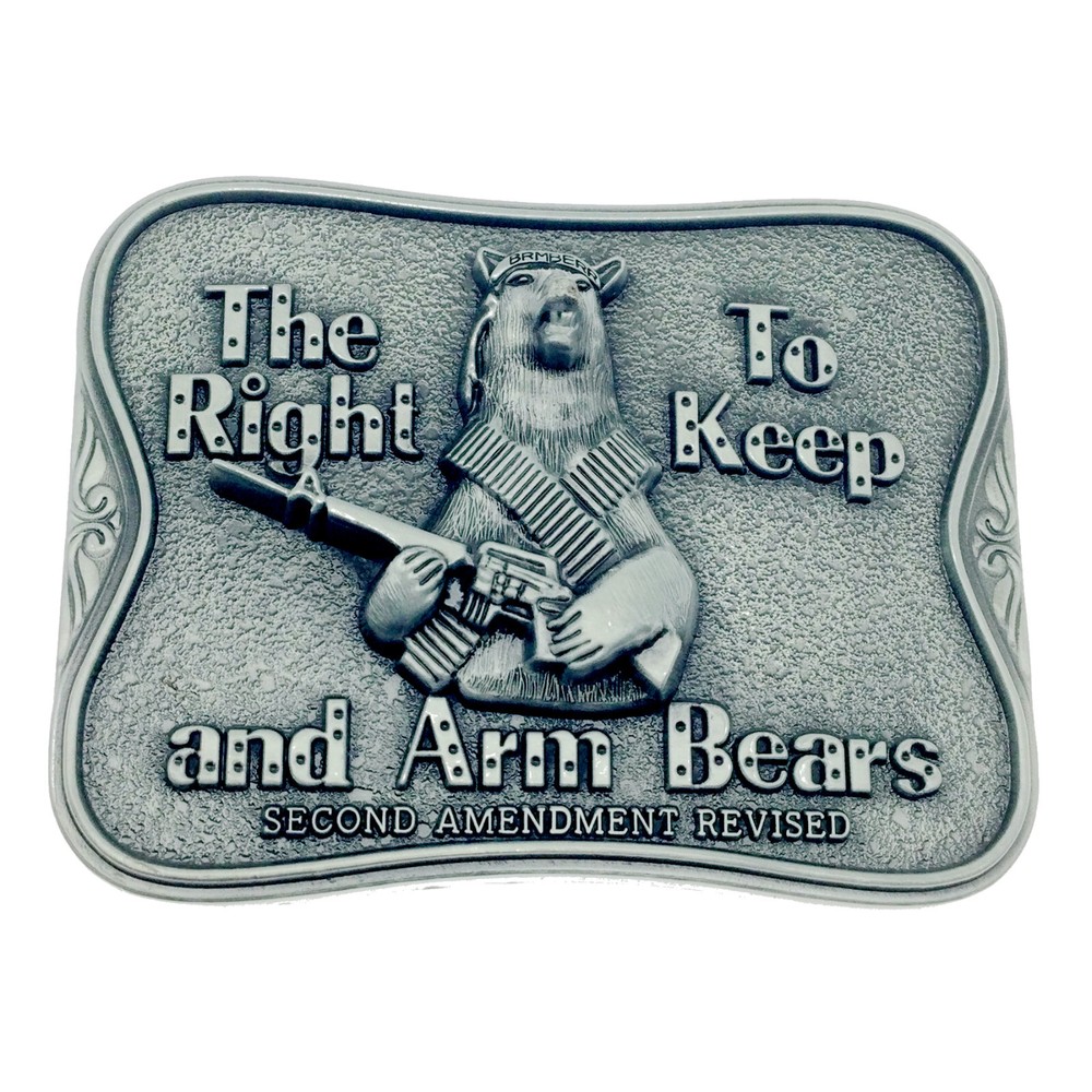 Bears Belt Buckle Animal Western Cowboy Native American Motorcyclists (BER-02)