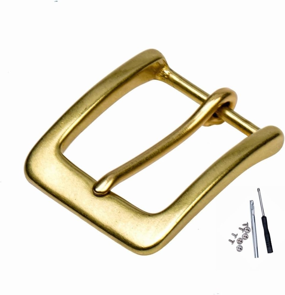 1.5&Prime;(38Mm-40Mm) Belt Buckle Brass Stainless Steel Men&rsquo;S Replacement Single Prong