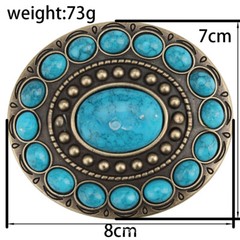 Women&rsquo;s belt buckle Western cowboy motorcycle riding belt buckle