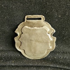 Winchester Metal Western Belt Buckle Antique Finish Silver 1.5in Rifle Logo
