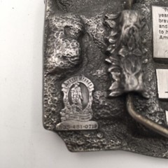 1986 American Fire Fighter Commemorative Belt Buckle #549/5000 Made In the US