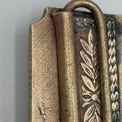Vintage Wells Fargo and Company Oregon Steam Locomotive Train Belt Buckle Brass