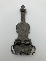 Vintage Violin Belt Buckle