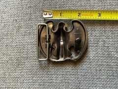 Perched Eagle Belt Buckle Vintage 1980s AVON Patriotic Western See Pics