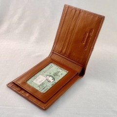 Natural Genuine Alligator Crocodile Leather skin Men Bifold Wallet Handmade 11