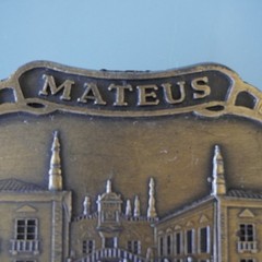 Vtg Mateus Rose Wine Brass Belt Buckle 1970s RJ Roberts Portugal Dark Academi