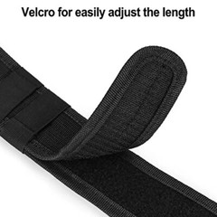 Tactical Utility Belt Fully Adjustable Waistband Wear-Resistant Buckles for Men
