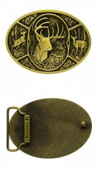 Men Women Gold Metal Fashion Belt Buckle Western Texas Lone Star Fit Pants Jeans