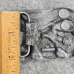 1984 Bergamot Brass Works Country WestMusic Belt Buckle Fiddle & Banjo & Guitar